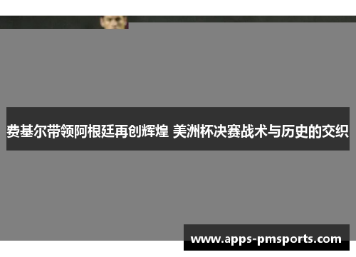 费基尔带领阿根廷再创辉煌 美洲杯决赛战术与历史的交织